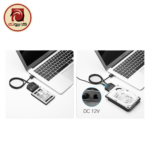 UGREEN CR108 USB 3.0 to SATA III Hard Drive Adapter (20611) 5Gbps for 2.5" & 3.5" HDD/SSD - Image 3