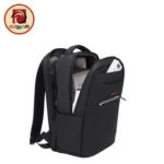 Rahala RAL902 15.6" Laptop Backpack – Water-Resistant Business Backpack with USB Charging Port (Black) - Image 5