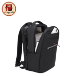 Rahala RAL902 15.6" Laptop Backpack – Water-Resistant Business Backpack with USB Charging Port (Black) - Image 5