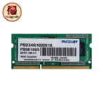 Patriot Signature Line 4GB DDR3L 1600MHz SODIMM Laptop Memory