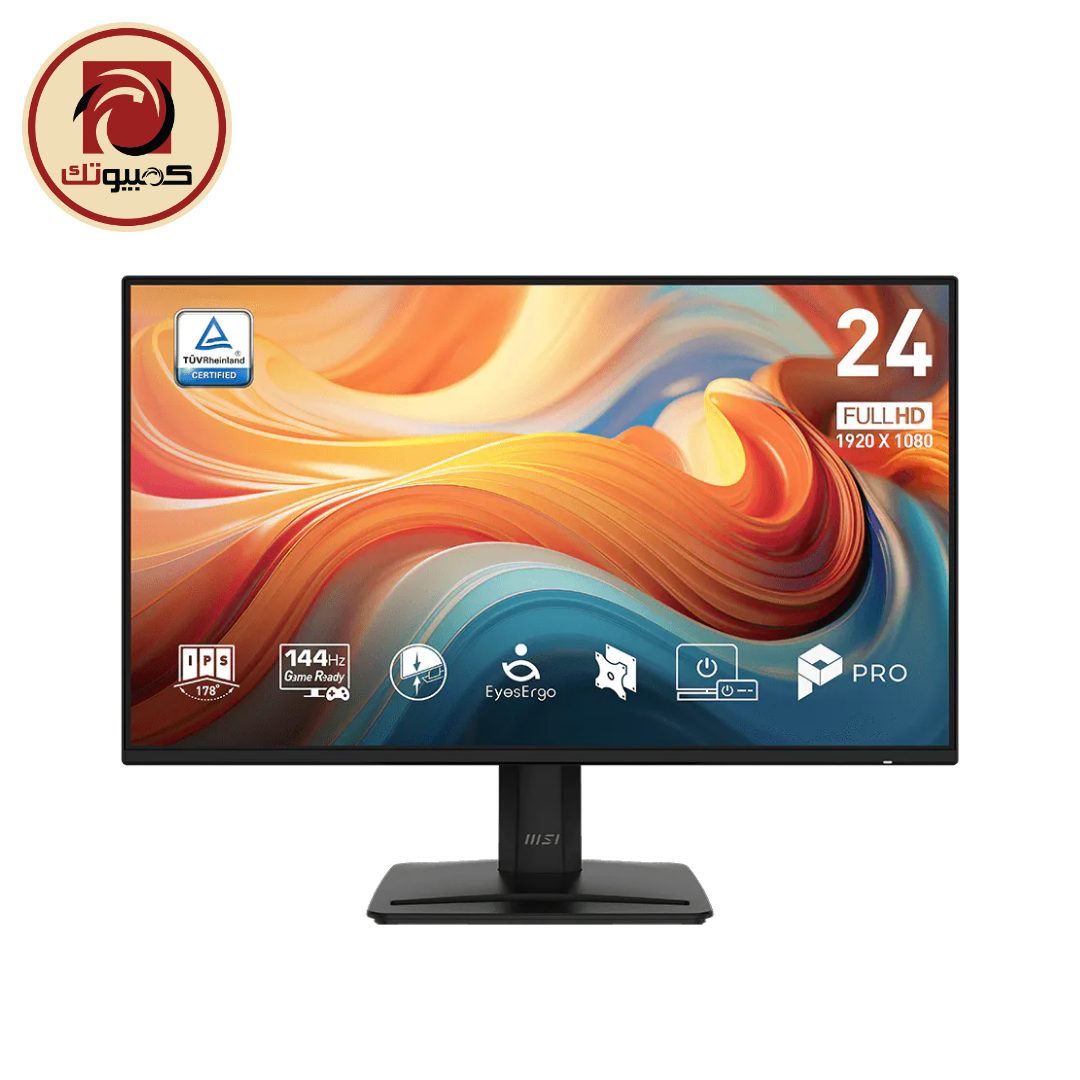 1 MSI PRO MP242 E14A 23.8" FHD IPS Monitor – 144Hz, 1ms, Adaptive-Sync, HDMI & DisplayPort - Image 1