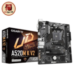 GIGABYTE A520M K V2 (Rev. 1.1) AMD AM4 Micro-ATX Motherboard