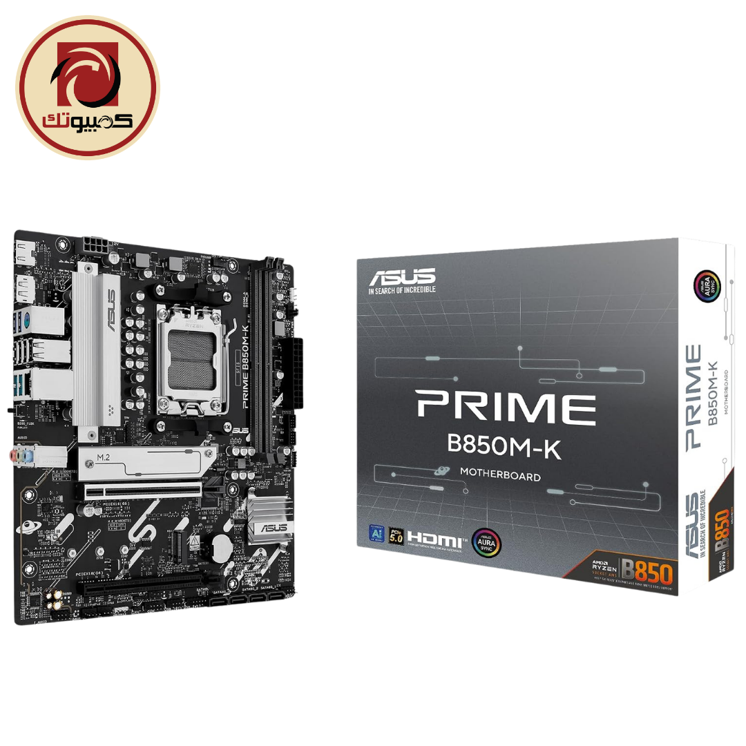 1 ASUS Prime B850M-K AMD AM5 Micro-ATX Motherboard - Image 1
