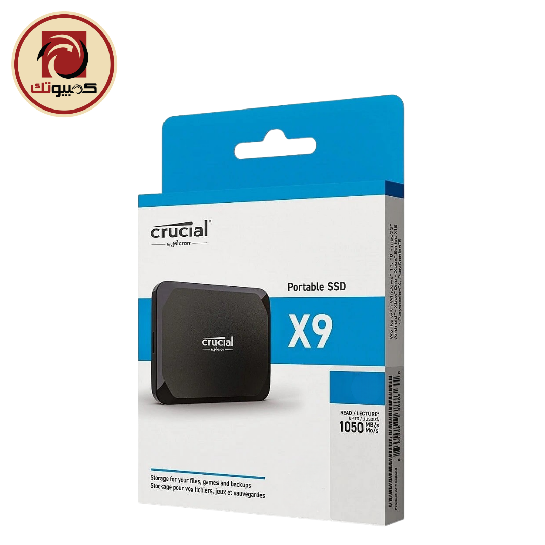 1 Crucial X9 2TB Portable SSD – CT2000X9SSD9 - Image 1