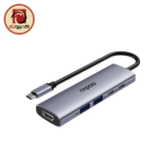 Rapoo XD51 USB-C 5-in-1 Multi-Function Docking Station - Image 2