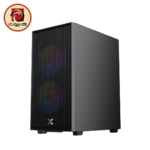 XIGMATEK Amun 3F Micro Tower Gaming Case – 3×120mm ARGB PWM Fans, ARGB & Fan Controller, X-Power 650W 80 Plus - Image 4