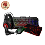 Fantech P51 5-in-1 Gaming Power Bundle – Gaming Keyboard, Gaming Mouse, Headset, Mouse Pad & Headset Stand