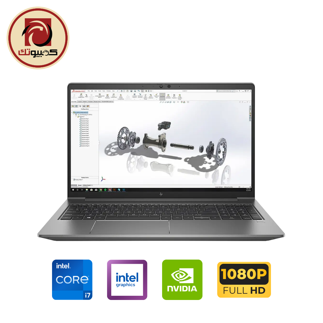 HP ZBook 15 Power G8 (8919315) HP ZBook Power 15 G8 Mobile Workstation – Intel Core i7-11850H, NVIDIA T1200 4GB, 32GB RAM, 512GB NVMe SSD, 15.6″ FHD Touch - Image 1