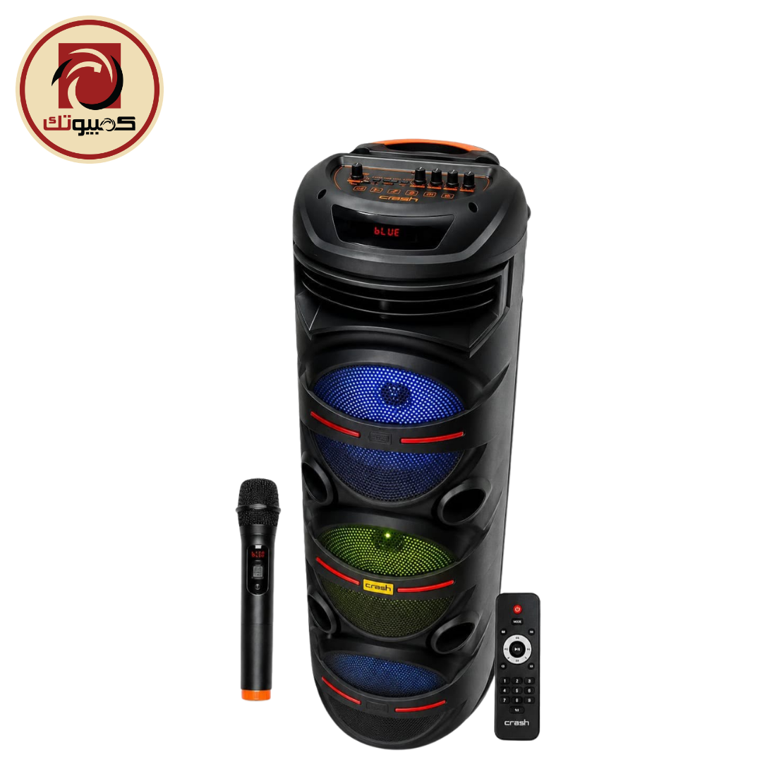 Sub CRASH 8001 PLUS (7654332) Crash Party Box Plus 8001 Bluetooth Party Speaker - Image 1
