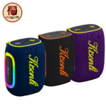 Kisonli K21 40W Portable Bluetooth Speaker – RGB Lighting, High Bass, 4000mAh Battery, Bluetooth, USB, TF Card & AUX