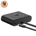 UGREEN CR113 40850 USB 3.0 Hub – 4-Port USB-A Hub, USB-A & USB-C Input, 5Gbps Data Transfer, 1m Cable, External Power Input, Black - Image 4