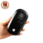 JEDEL WS681 Mini Wireless Keyboard and Mouse Combo – 79 Keys, Arabic/English, 2.4GHz USB, 1600 DPI Mouse, Black - Image 3