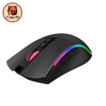 HAVIT GAMENOTE MS1001S V2 RGB Wired Gaming Mouse – 8000 DPI, 7 Programmable Buttons, RGB Lighting, USB, Black/Grey - Image 4