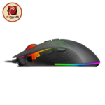 HAVIT GAMENOTE MS1019 RGB Wired Gaming Mouse – 4800 DPI, 7 Programmable Buttons, Customizable RGB Lighting, USB, Black - Image 4