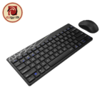 Rapoo 8000M Multi mode Wireless Keyboard & Mouse Combo Black - Image 2