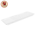 Rapoo E900T White Multi-Mode Wireless Touchpad Keyboard – 73 Keys, Bluetooth 4.0/5.0, 2.4GHz Wireless, Ultra-Slim Aluminum Design - Image 3