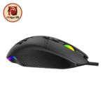 HAVIT GAMENOTE MS1022 RGB Wired Gaming Mouse – 3200 DPI, Honeycomb Design, 7 Buttons, Firepower Button, USB, Black - Image 2