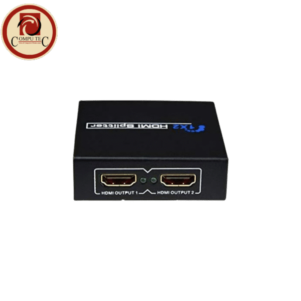 4K HDMI Splitter 1x2 1 In 2 Out Ultra HD 4K@30Hz  60Hz Repeater Duplicate Display Solution.