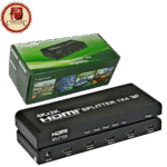 4K HDMI Splitter 1x4 (1 In 4 Out) HDMI 2.0b Ultra HD 4K@60Hz Full 3D & HDCP 2.2 Distributor.